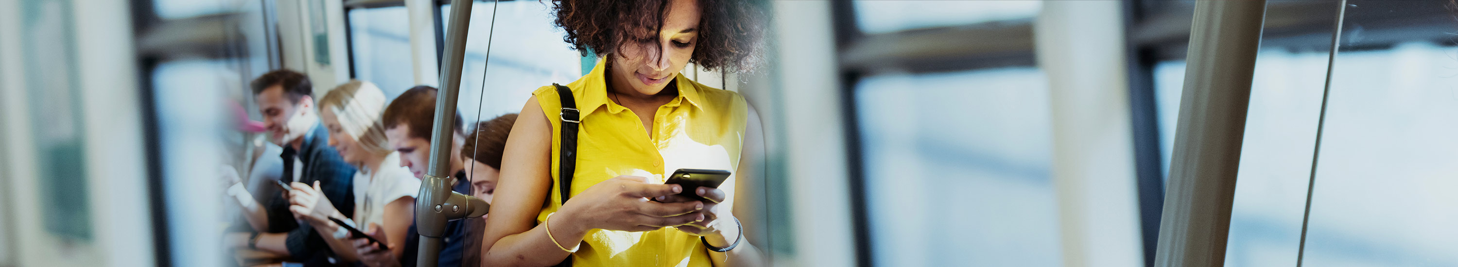 Woman on mobile phone